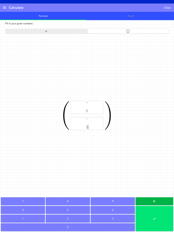 Binomial Coefficient PRO Screenshots