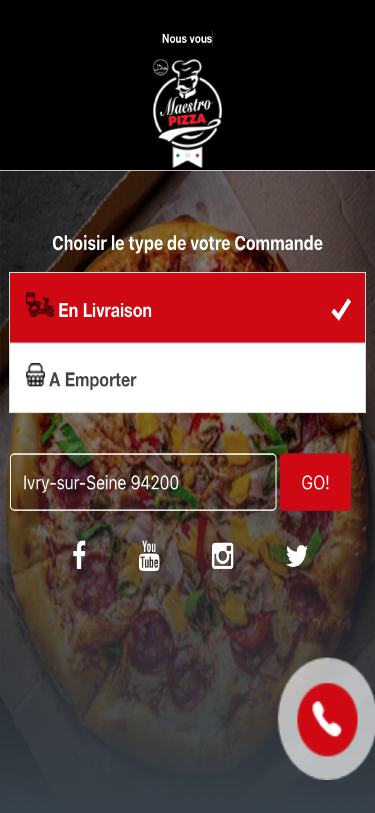 Pizza Maestro Alfortville