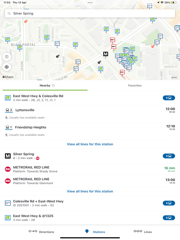 Ride On Trip Planner iPad screenshot 4 - Navigation app