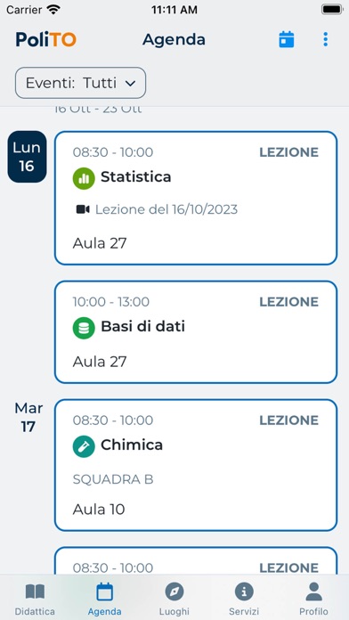 PoliTO Students Screenshot