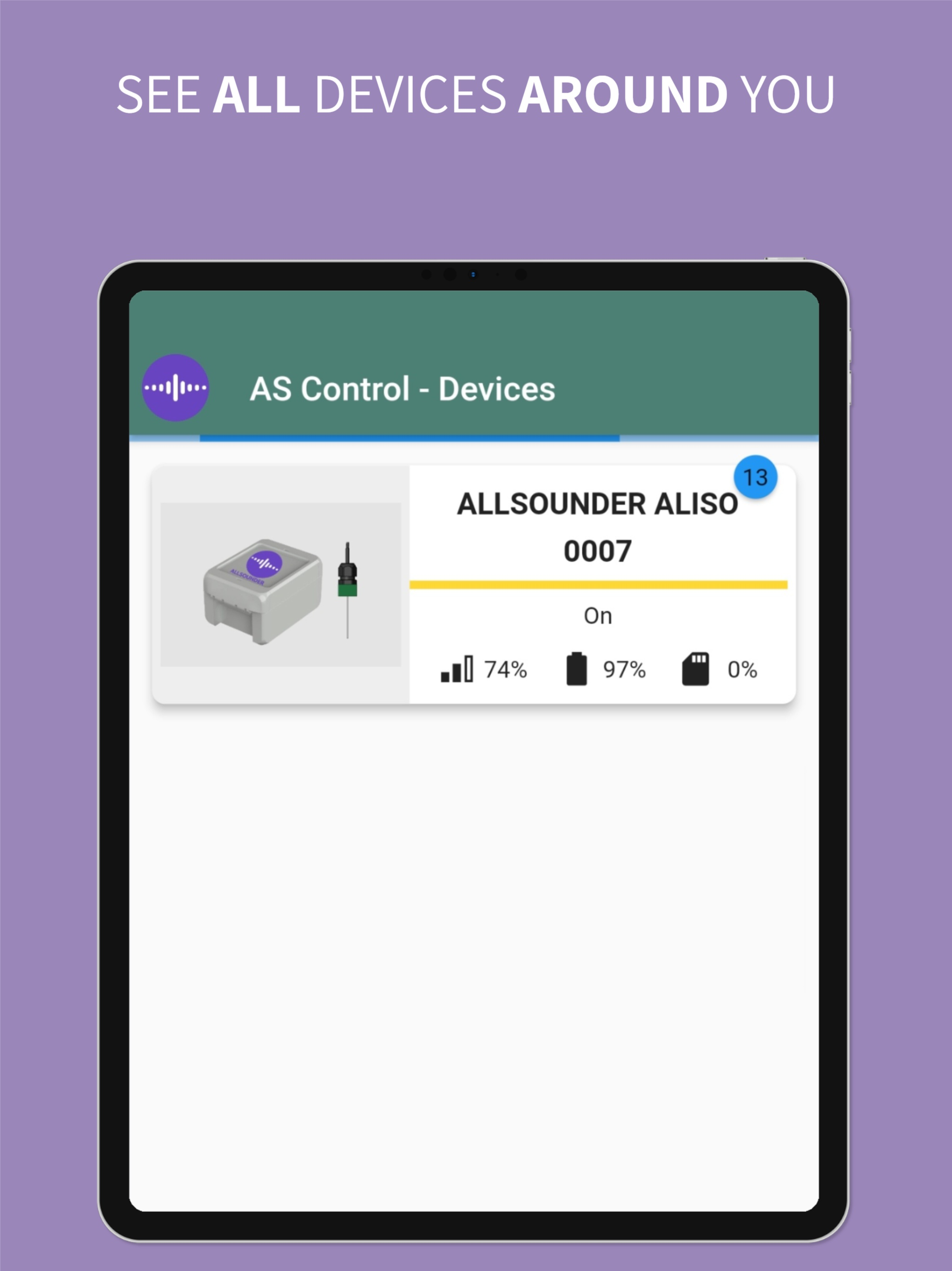 ALLSOUNDER Control