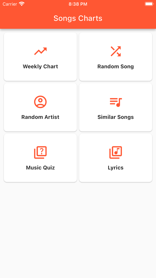 Hit List - Songs Charts & more - 1.0.0 - (iOS)