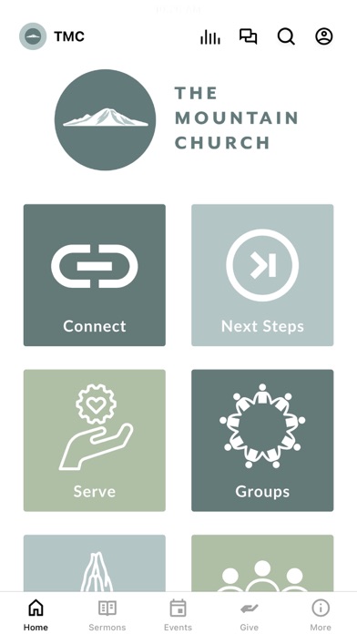 Screenshot 1 of The Mountain Church App