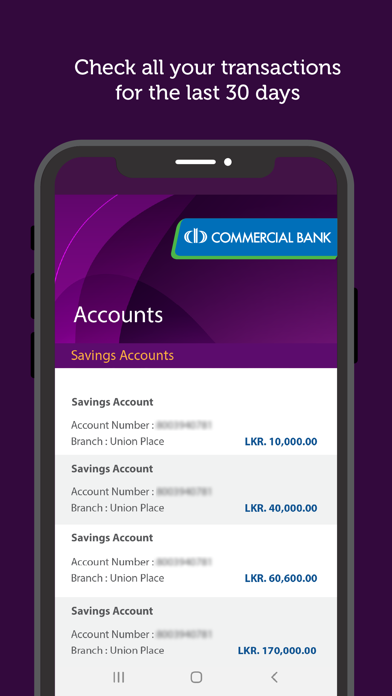 ComBank ePassbook Screenshot