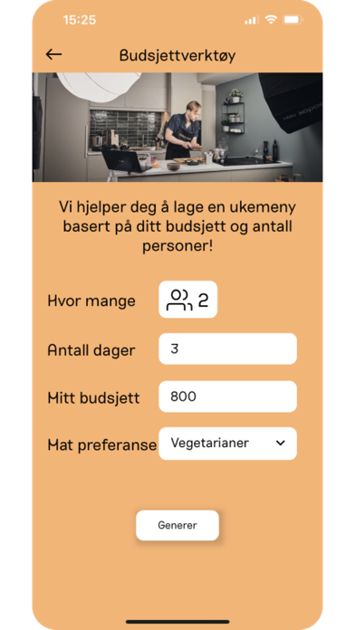 Foodsteps: Oppskrifter Screenshot