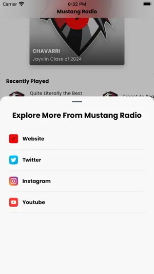 Mustang Radio App screenshot 3