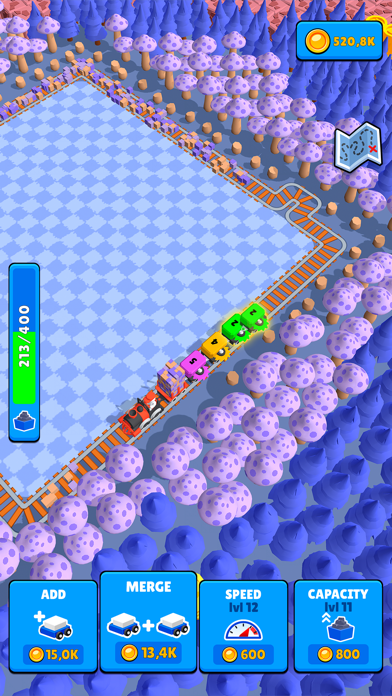 Train Miner: Idle Railway Game Screenshot