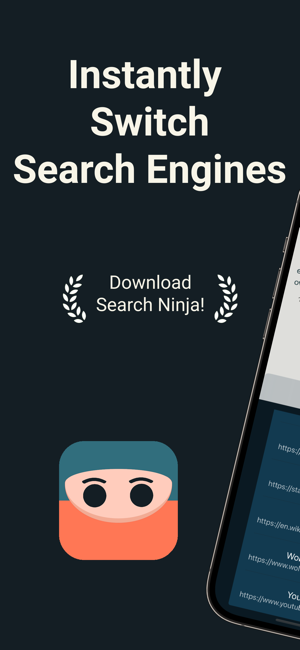 ‎Search Ninja for Safari Screenshot