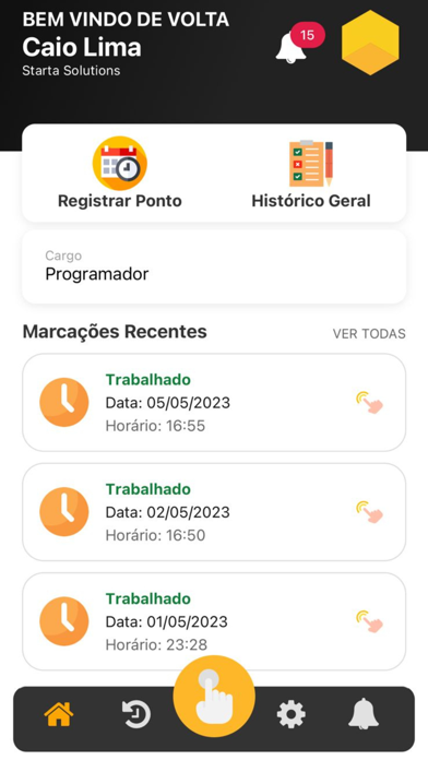 Screenshot #1 pour Esnepe Ponto - Ponto Digital