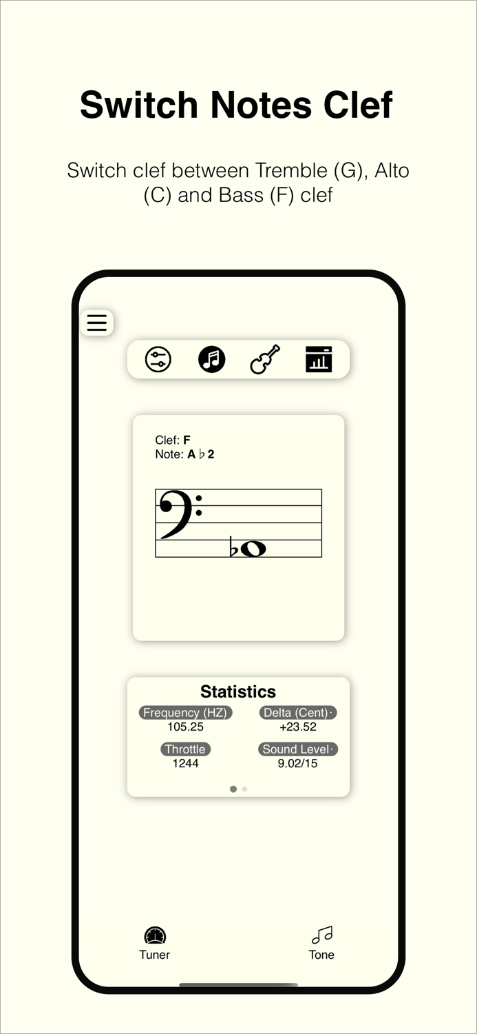 qTuner - Pitch Tuning Tool