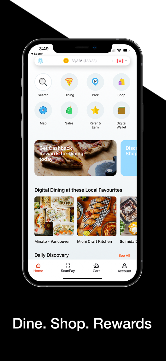 Perk Hero Order. Pay. Earn