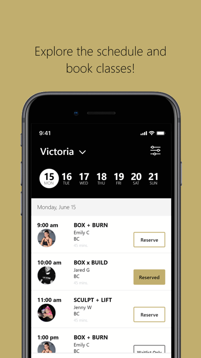SPAR BOXING + FITNESS Screenshot