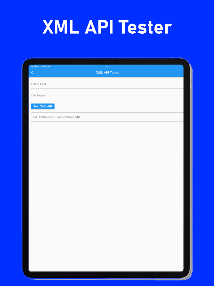 API Tester REST API HTTP SOAP