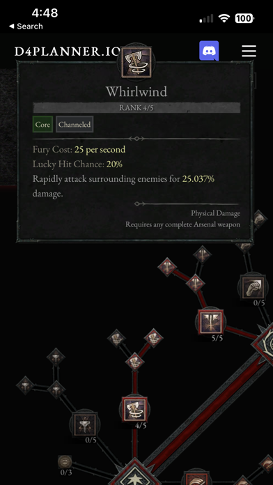 D4Planner - Diablo 4 Planner Screenshot