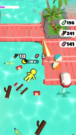 Game screenshot Raft Idle 3D apk