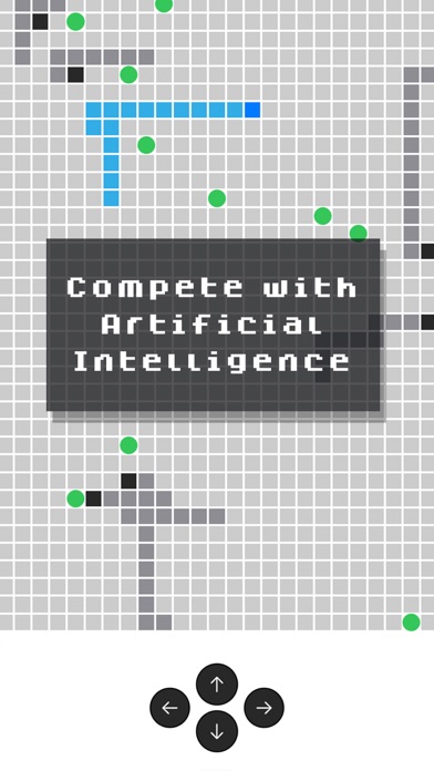 Snake Game with AI Rivals Screenshot
