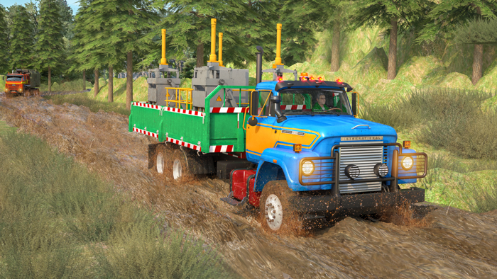 Mud Truck Simulator Games 3D