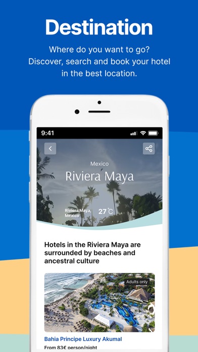 Bahia Principe Hotels Screenshot