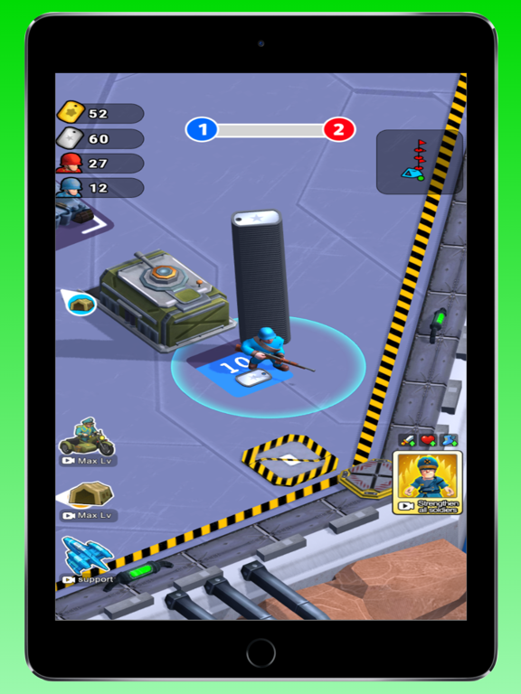 Army Commander War iPad screenshot