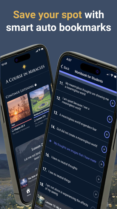 A Course in Miracles Audio Screenshot