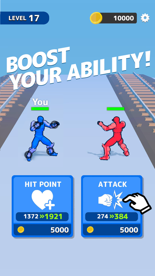 #4. Draw Action: Freestyle Fight (iOS) By: KAYAC Inc.