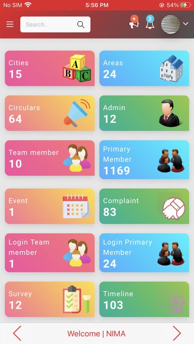 Admin NIMA Screenshot 3 - AppWisp.com