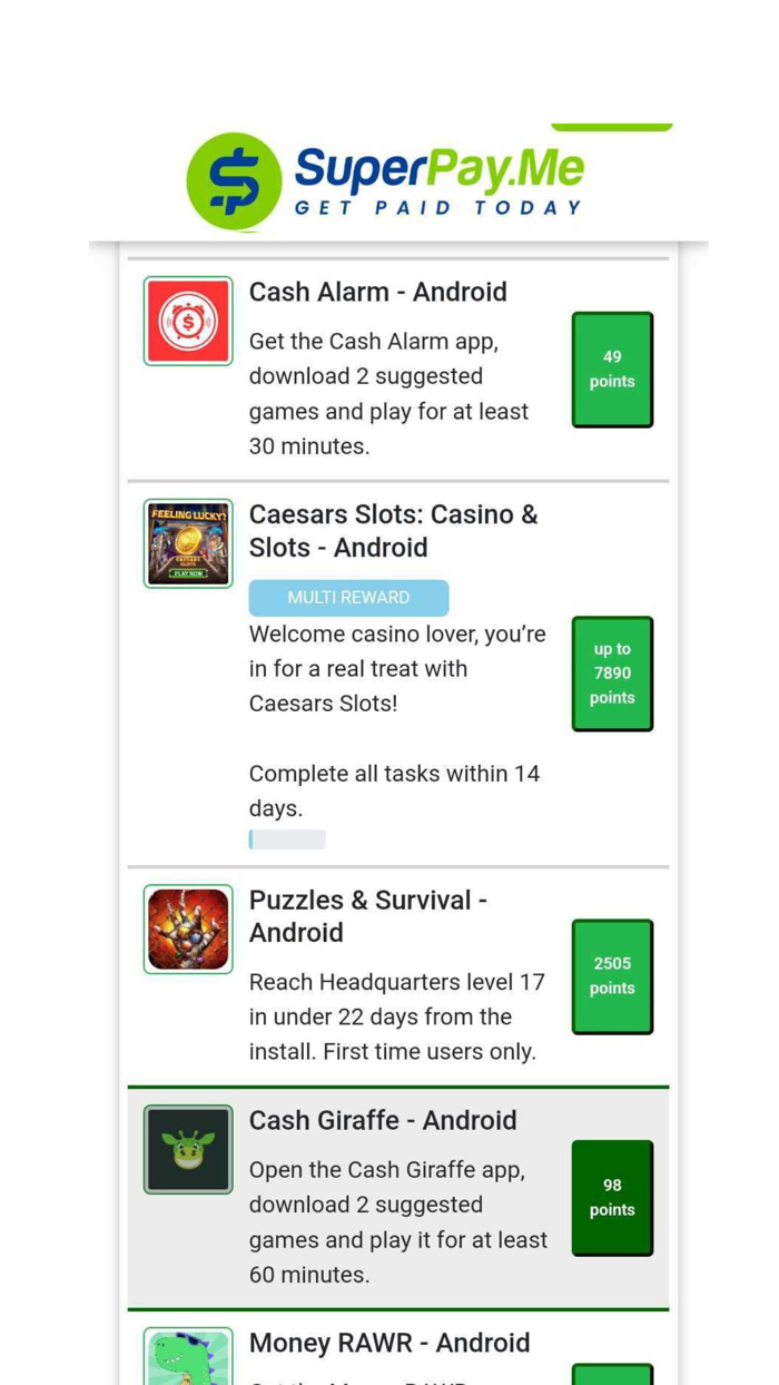 SuperPayMe Surveys For Money