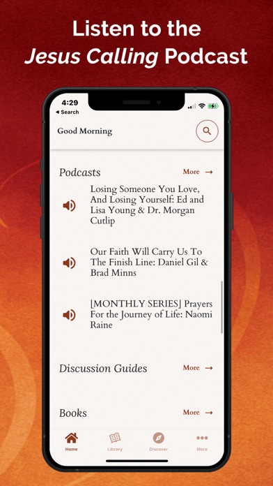 Jesus Calling Devotional Screenshot