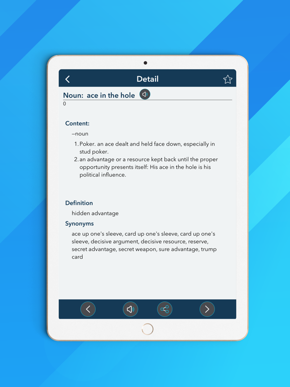 Screenshot #6 pour English Dictionary -Learn easy