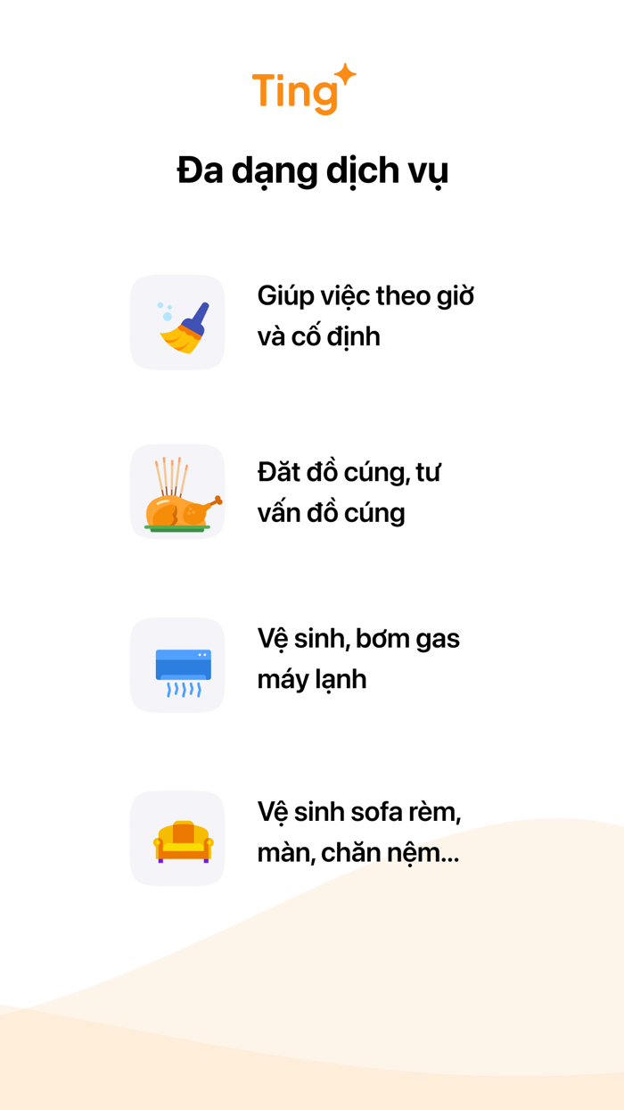 Ting - Giúp việc nhà theo giờ