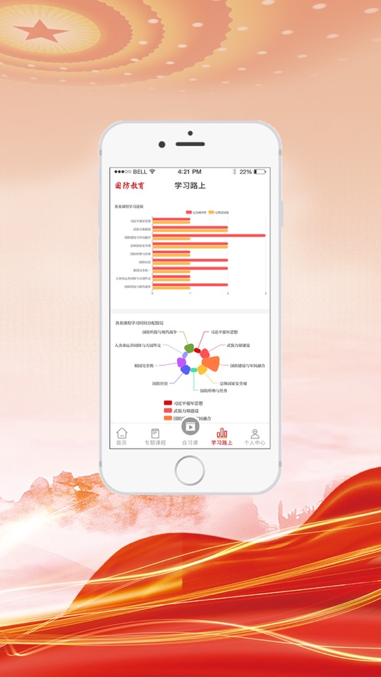 #5. 全民国防教育 (iOS) Podle: 中科软股教育科技(北京)股份有限公司