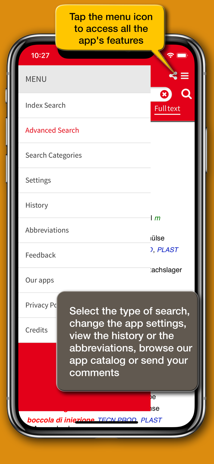 Technical Dictionary DE-IT