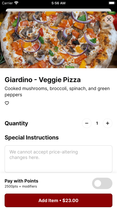 Ciro's NY Pizza Screenshot