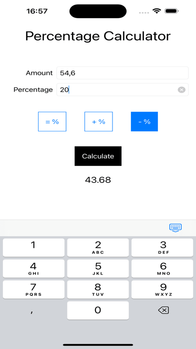 Screenshot #2 pour PerCalc