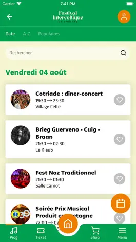 Game screenshot Festival Interceltique Lorient apk