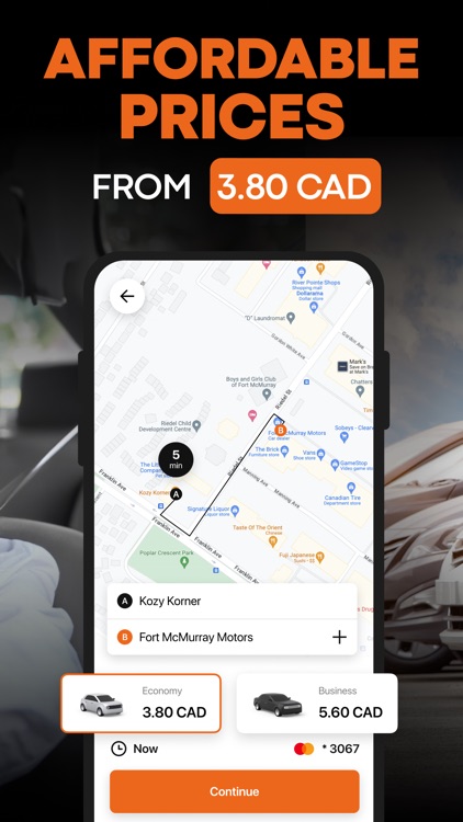 Swyft Rideshare: Cab in Canada