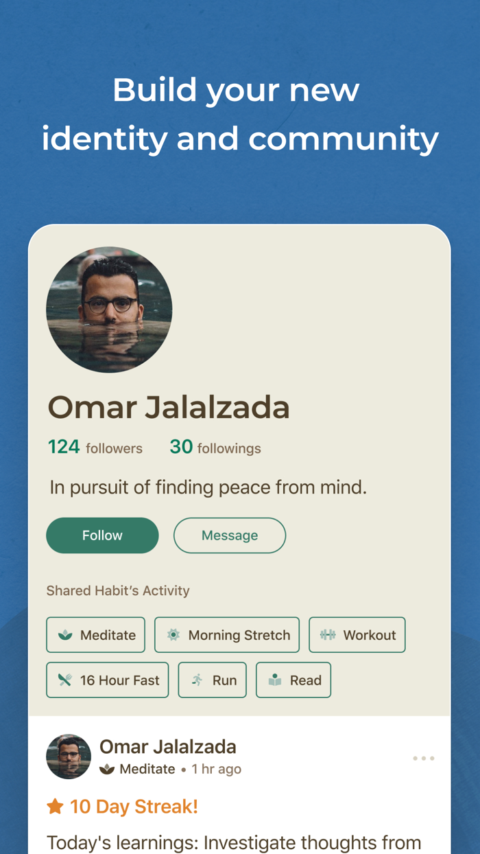 Kin Social Habit Tracker