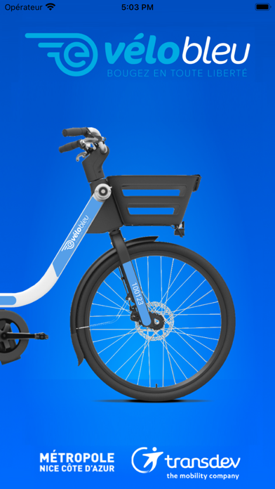 E-vélobleu Screenshot