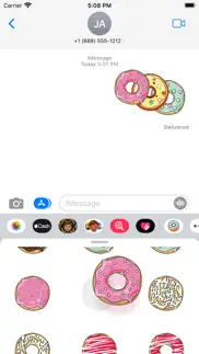 colorful cute donuts iphone screenshot 4