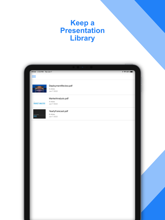 Synchrotab iPad screenshot 5 - Business app