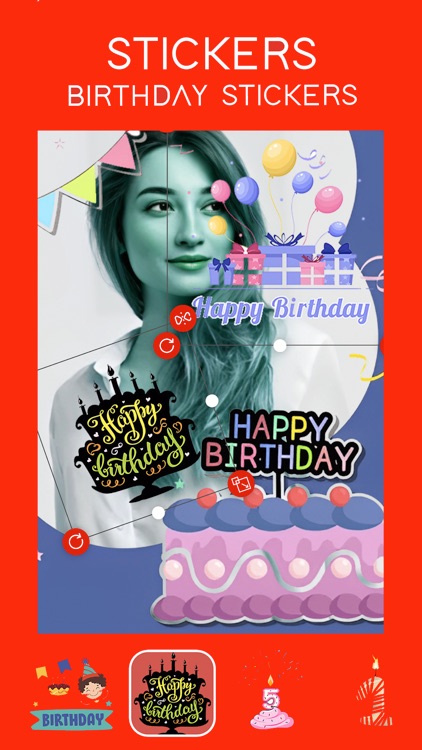 Birthday Frames & Greetings screenshot-5