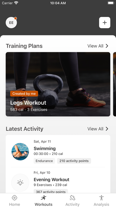 S&H Fitness Screenshot