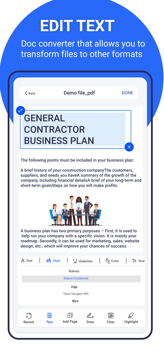 PDF Editor for Documents