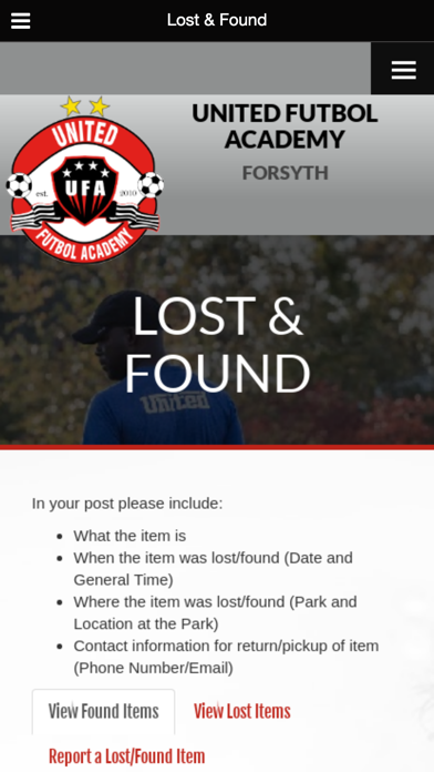 United Futbol Academy (UFA) Screenshot