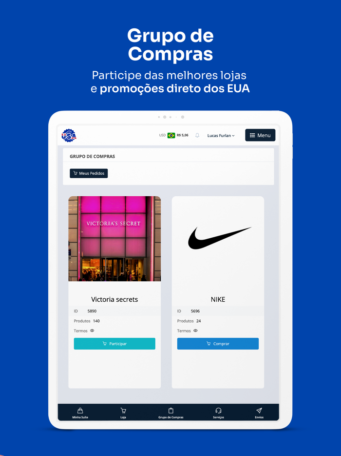 USA Compras e Envios