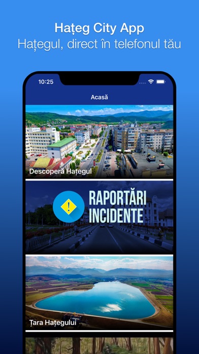 Hateg City App Screenshot