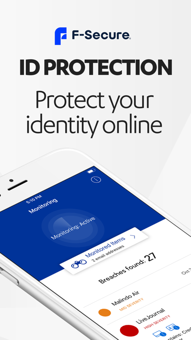 F-Secure ID PROTECTIONのおすすめ画像1