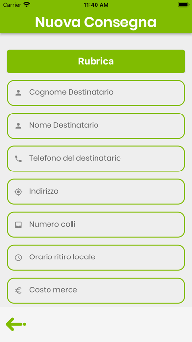 Green Bike Customer Screenshot