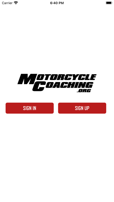 Motorcycle Coaching from USMCA Screenshot