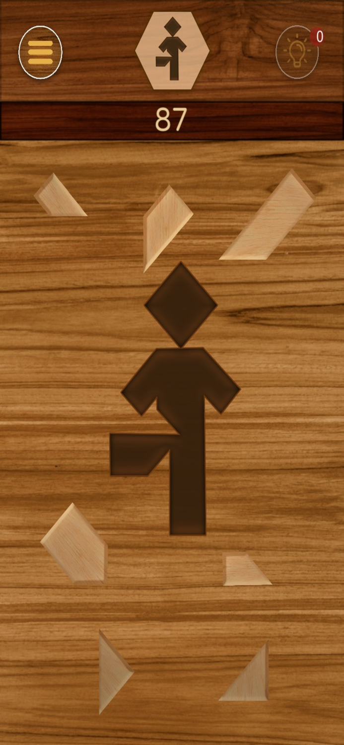 Tangram of 7